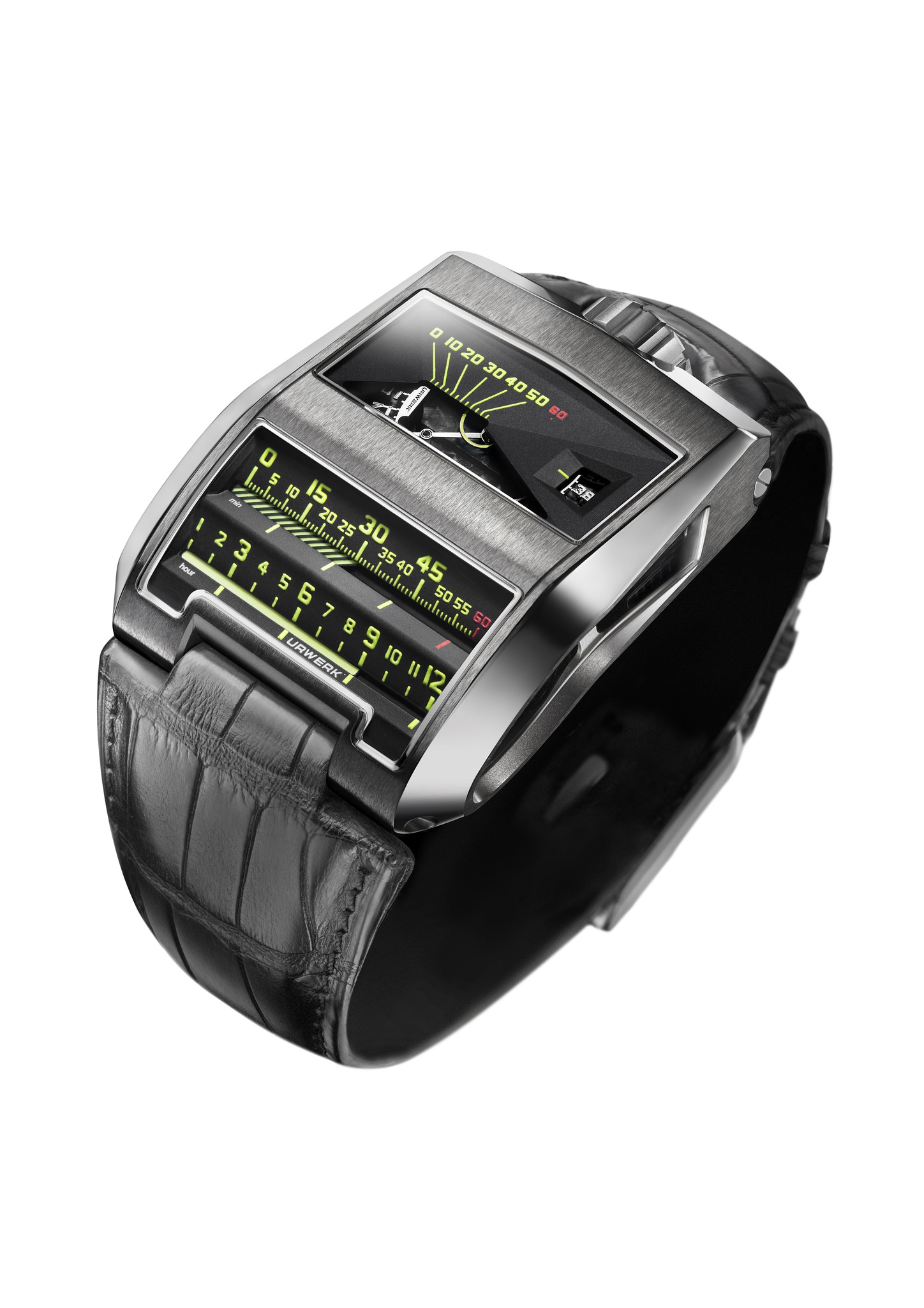 Replica Urwerk UR-CC1 White Gold Watch